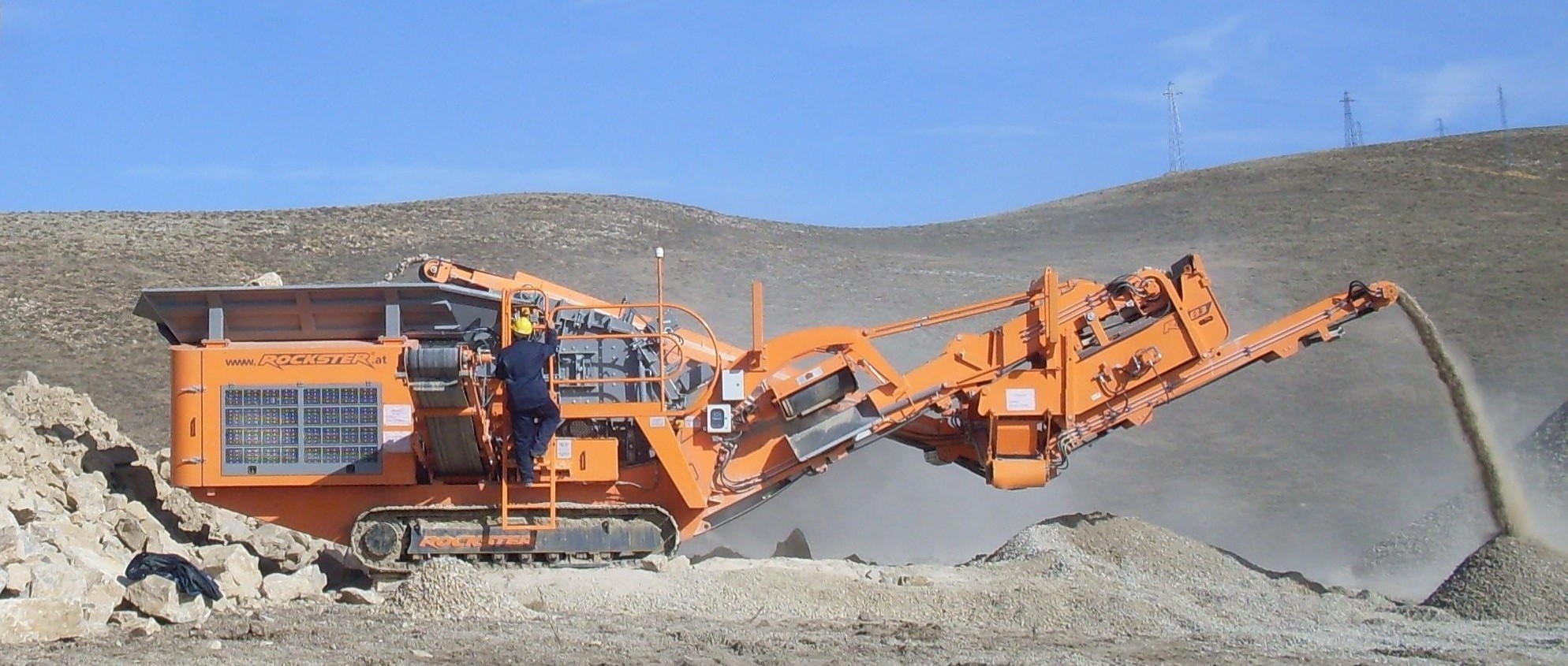 Mobile Crusher and Screen Rental